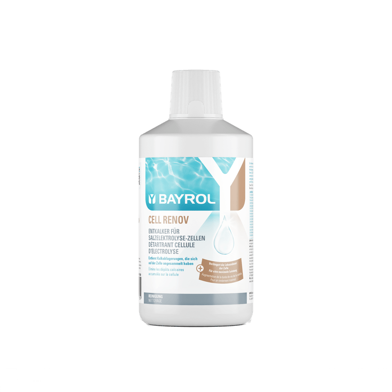 BAYROL Cell Renov 1 L Silný tekutý odstraňovač vodného kameňa pre články elektrolýzy soli