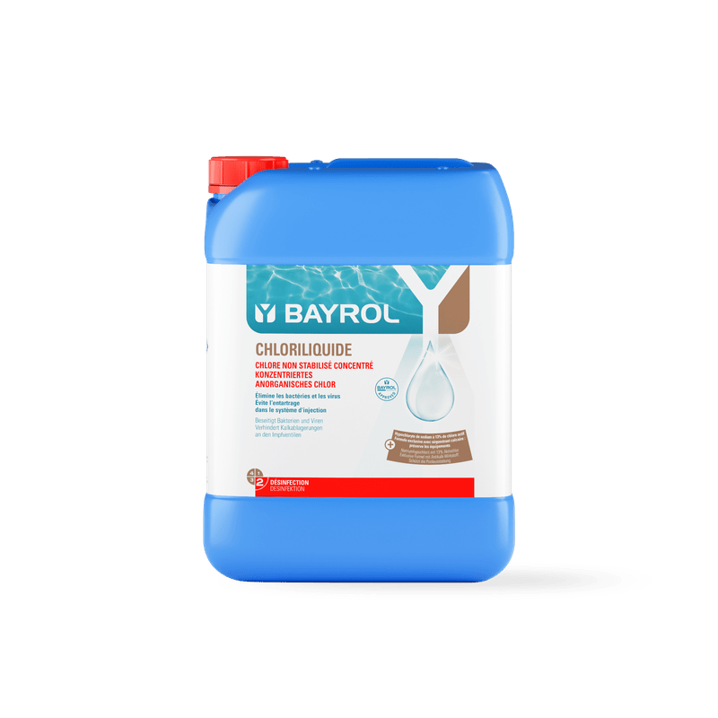 BAYROL Chloriliquide Kvapalný koncentrát chlóru pre meracie a dávkovacie systémy