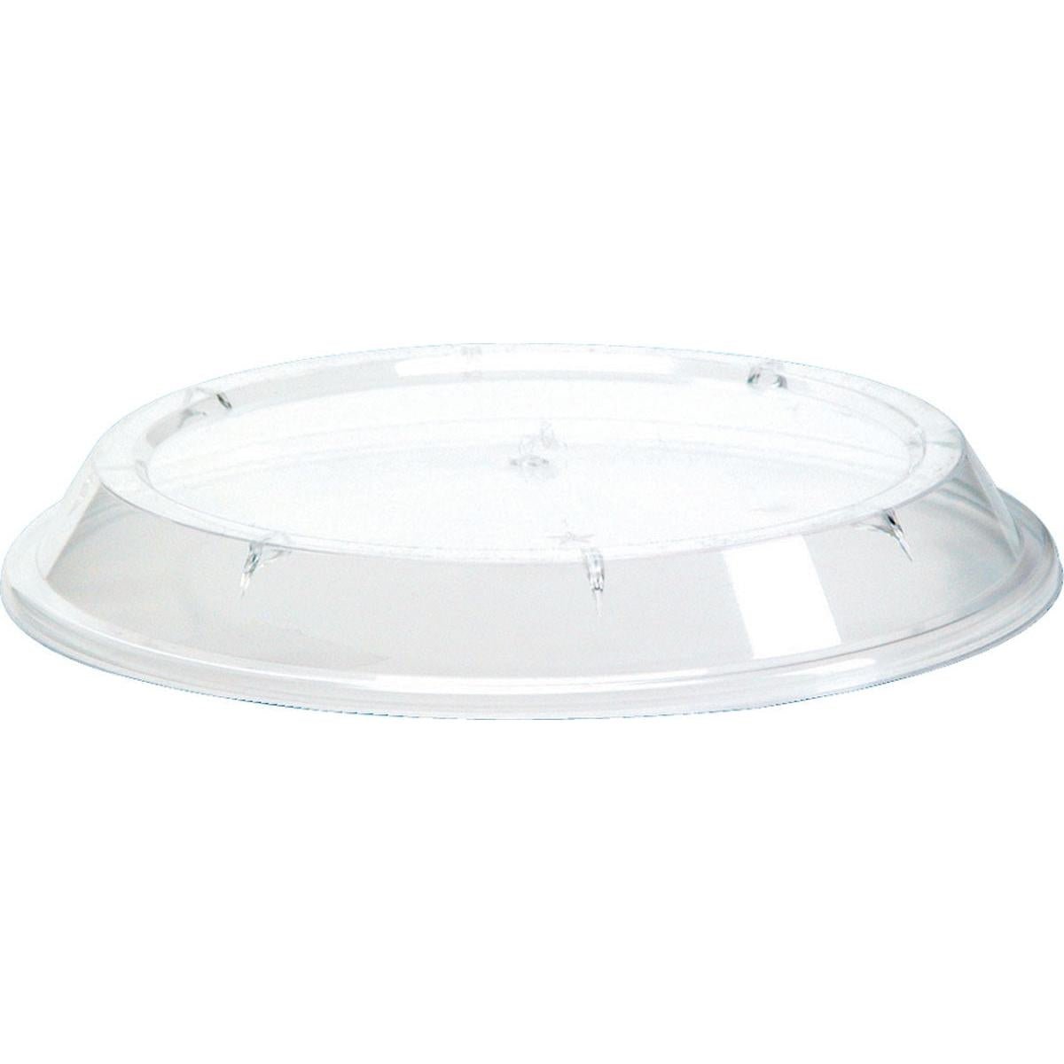 Veko pre 119568 od Duni GmbH je priehľadné, okrúhle PS-veko (106x106x14 mm), mierne vypuklé s hladkým okrajom a plochým stredom, presne pasujúce na obaly na potraviny. Balenie s 100 kusmi.