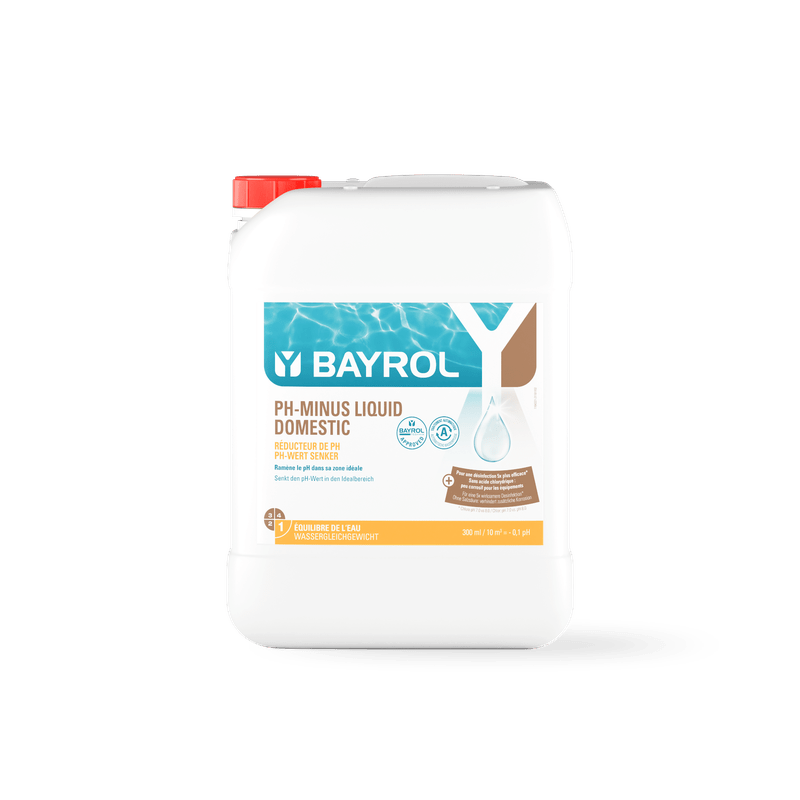 BAYROL pH-Minus Liquid Domestic 14,9% koncentrát na zníženie hodnoty pH