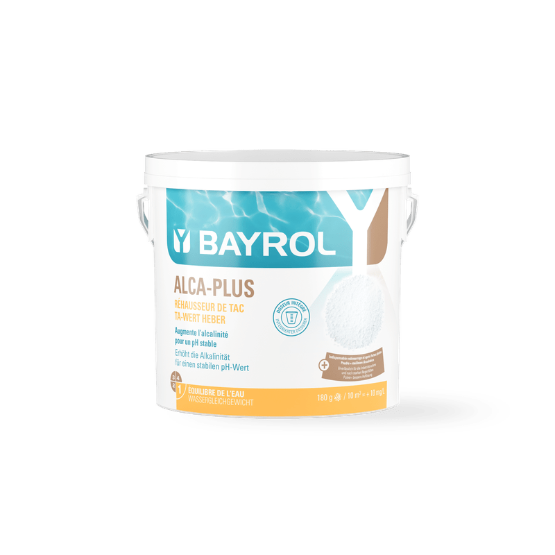 Granule BAYROL Alca-Plus® na korekciu nestabilných hodnôt pH