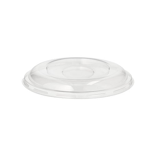 Starpak 50 Dom-vrchnák, R-PET okrúhly Ø 15,5 cm · 2,5 cm číry, je priehľadný, okrúhly vrchnák z recyklovaného PET – ideálny pre udržateľné balenia a vhodný k zodpovedajúcim nádobám. Balenie obsahuje 50 kusov v zmršťovacej fólii.