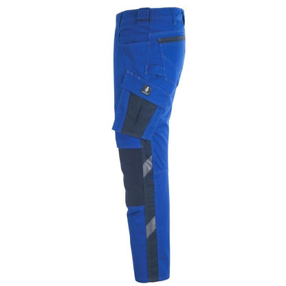 Nohavice MASCOT® Erlangen, kukurica modrá/čierna modrá