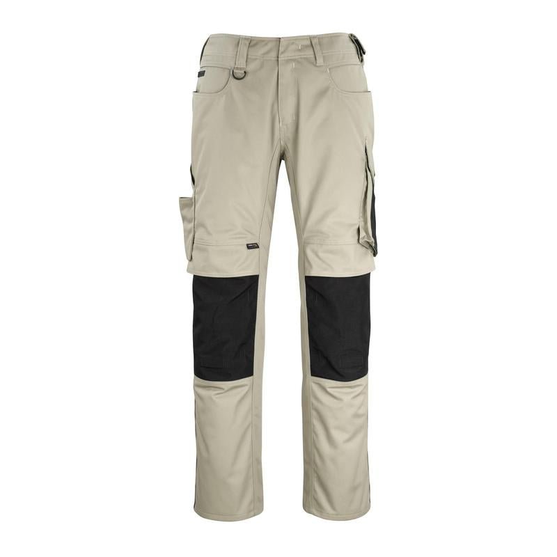 Nohavice MASCOT® Erlangen, svetlé khaki/čierne