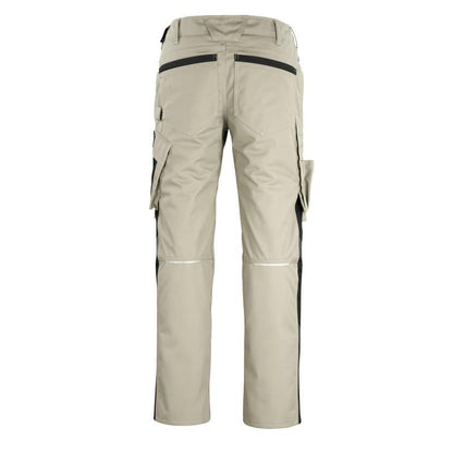 Nohavice MASCOT® Erlangen, svetlé khaki/čierne