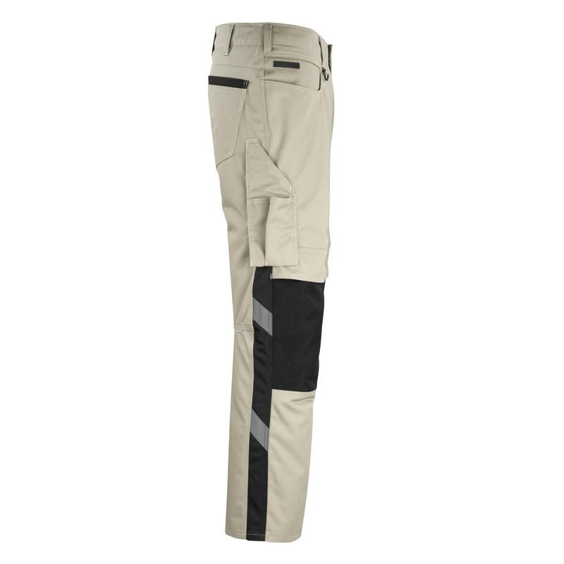 Nohavice MASCOT® Erlangen, svetlé khaki/čierne
