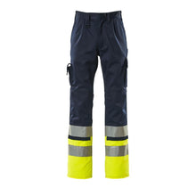 Nohavice MASCOT® Patos, námornícka/hi-vis žltá