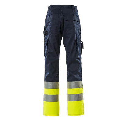 Nohavice MASCOT® Patos, námornícka/hi-vis žltá
