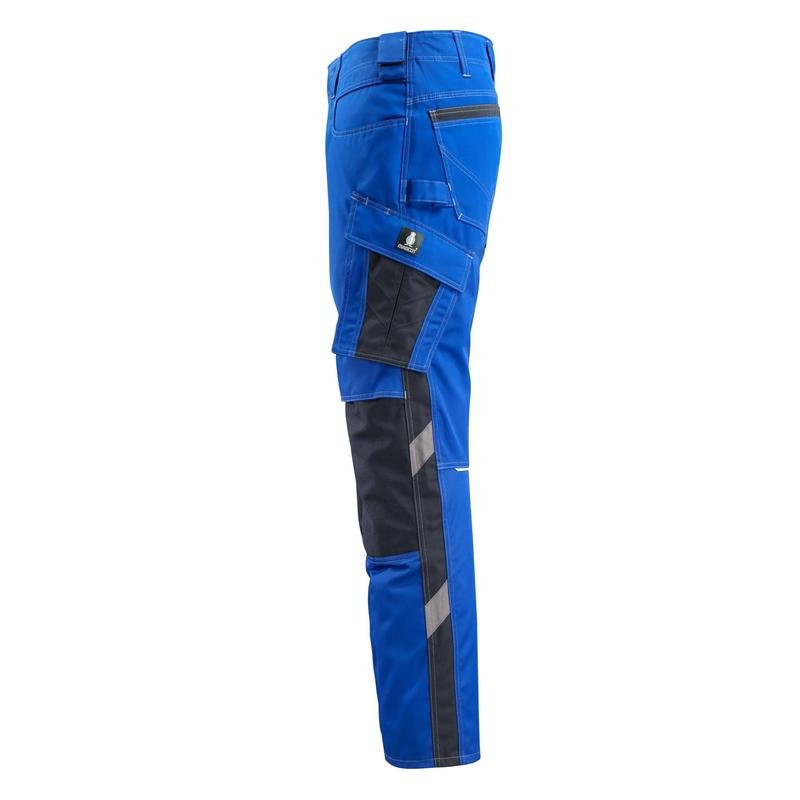Nohavice MASCOT® Mannheim, corn blue/black blue