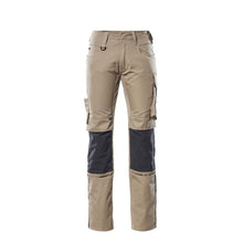 Nohavice MASCOT® Mannheim, svetlé khaki/čierne