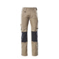 Nohavice MASCOT® Mannheim, svetlé khaki/čierne