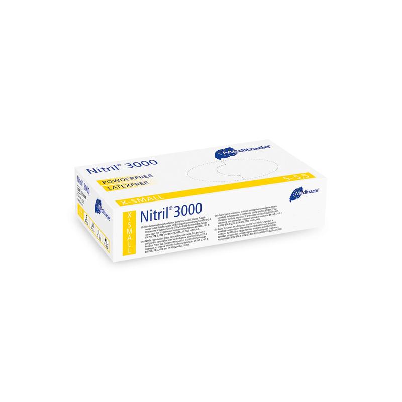 Nitrilové rukavice Meditrade Nitril® 3000