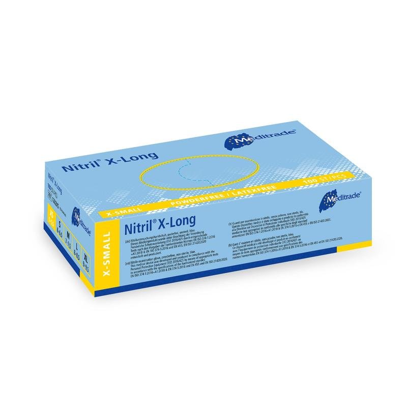 Nitril© 3000 X-Long Blue / Nitrile x-long | Balenie (1 kus)
