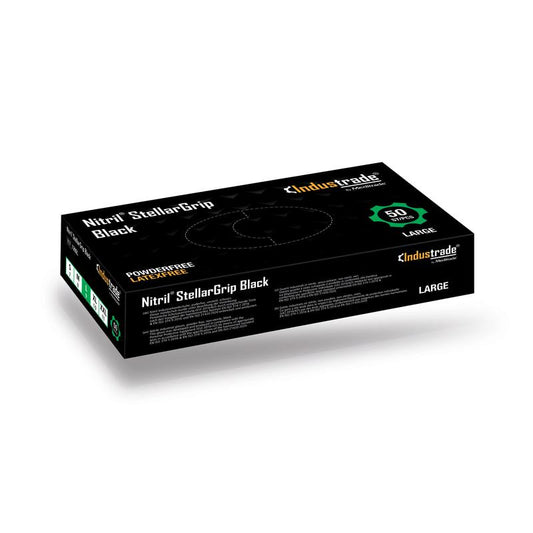 Nitrilová StellarGrip čierna (50 ks)