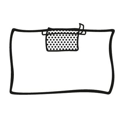 Foliodrape Protect P45 rúška* samolepiaca | Balenie (45 kusov)