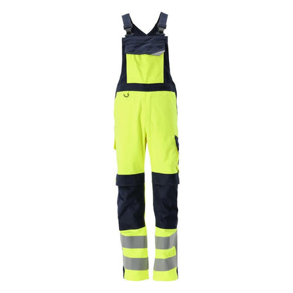 Montérky MASCOT® Davos Multisafe, hi-vis žltá/čierno-modrá