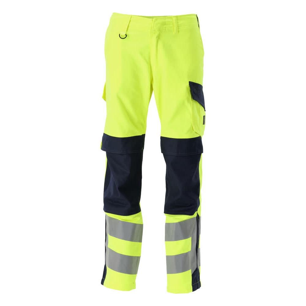 Nohavice MASCOT® Arbon Multisafe, svetložlté/čierno-modré