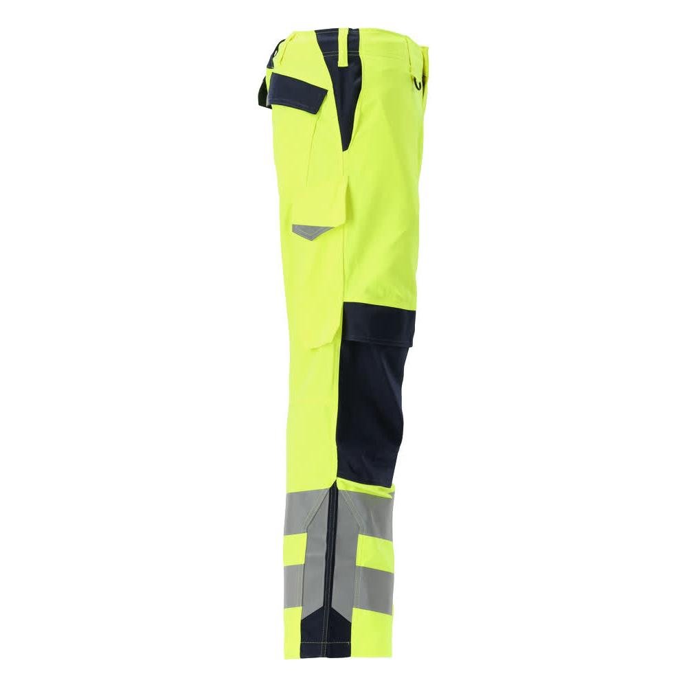 Nohavice MASCOT® Arbon Multisafe, svetložlté/čierno-modré