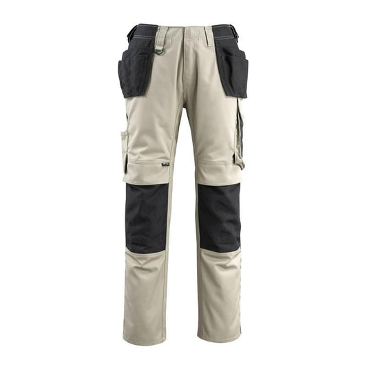 Remeselné nohavice MASCOT® Bremen, svetlé khaki/čierne