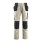 Remeselné nohavice MASCOT® Bremen, svetlé khaki/čierne