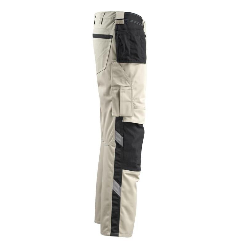 Remeselné nohavice MASCOT® Bremen, svetlé khaki/čierne
