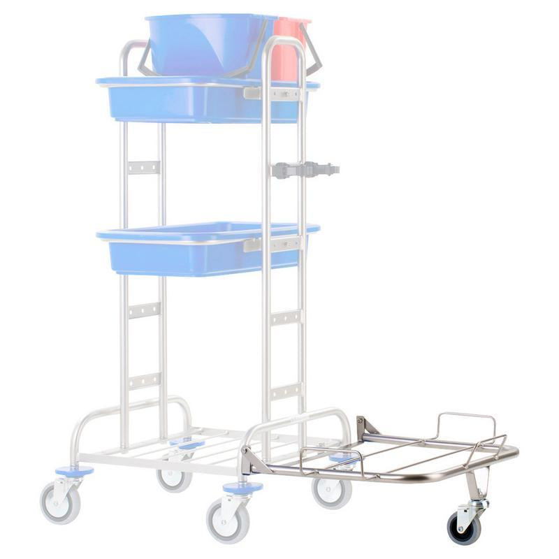 VERMOP úložný stojan na vaňu 45 L s oporným kolieskom