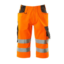Trojštvrťové nohavice MASCOT® Luton, vysoko oranžová/tmavo antracitová