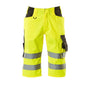Trojštvrťové nohavice MASCOT® Luton, hi-vis žltá/tmavo antracitová