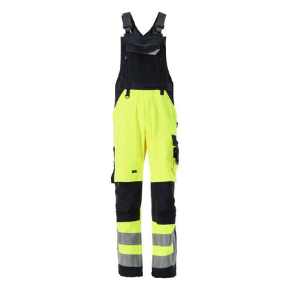 Montérky MASCOT® Newcastle, hi-vis žltá/čierno-modrá
