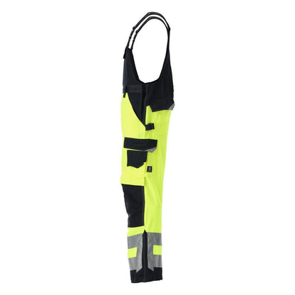Montérky MASCOT® Newcastle, hi-vis žltá/čierno-modrá