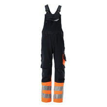 Montérky MASCOT® Sunderland, čierna modrá/hi-vis oranžová