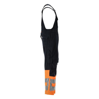 Montérky MASCOT® Sunderland, čierna modrá/hi-vis oranžová