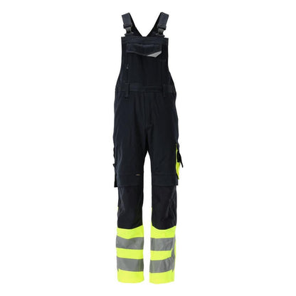 Montérky MASCOT® Sunderland, čierna modrá/hi-vis žltá