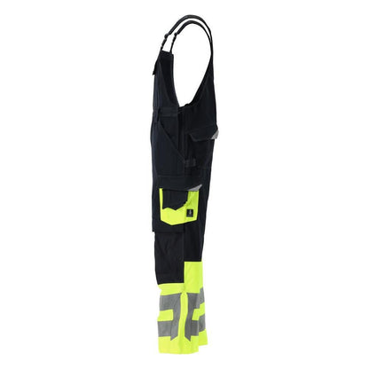Montérky MASCOT® Sunderland, čierna modrá/hi-vis žltá