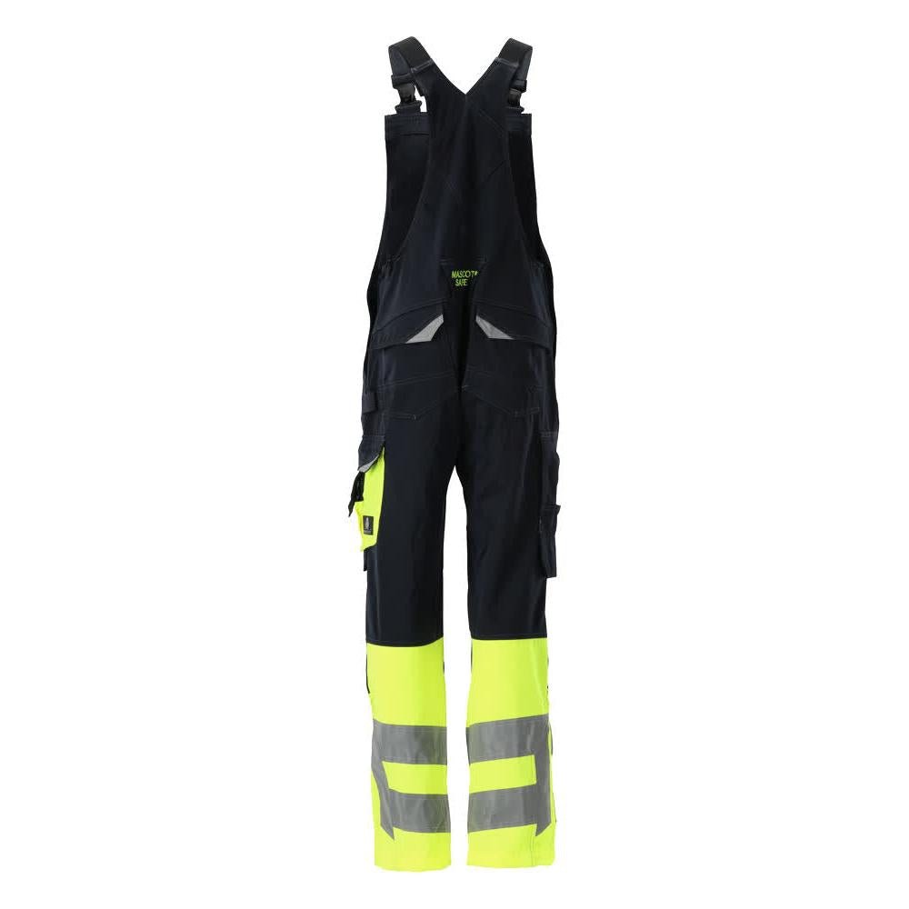 Montérky MASCOT® Sunderland, čierna modrá/hi-vis žltá