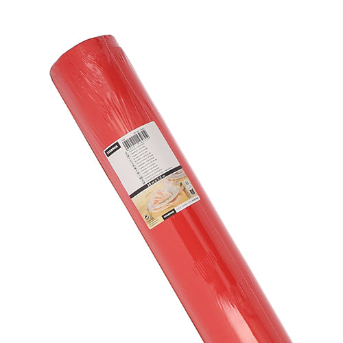 Zobrazená je veľká rola obrusu Starpak, podobná látke, Airlaid (20 m x 1,2 m) zabalená v priehľadnej fólii so štítkom a čiarovým kódom, ideálna pre použitie v gastronómii.