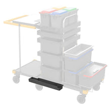 Podložka pod mop VERMOP vrátane držiaka, antracit, 52 x 12 x 6 cm