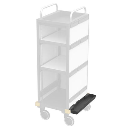 Podložka pod mop VERMOP vrátane držiaka, antracit, 52 x 12 x 6 cm