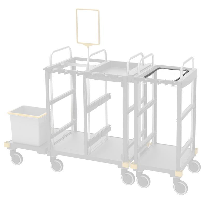 VERMOP držiakový rám integrovaný 1x120L, 46 x 35 x 6 cm | 1 kus 