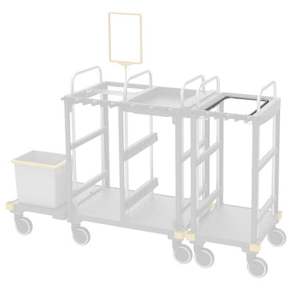 VERMOP držiakový rám integrovaný 1x120L, 46 x 35 x 6 cm | 1 kus 