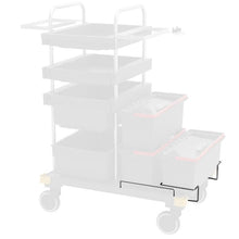 VERMOP držiak pre box 10 L (sada) L-doska, 49 x 42 x 13 cm | 1 kus 