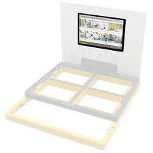 Kryt držiaka pracovného plánu VERMOP, 31 x 23 x 0,3 cm