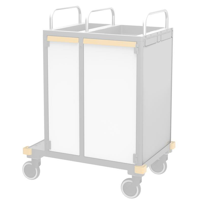 Bočná stena VERMOP Platinum White, 714 x 497 x 3 cm