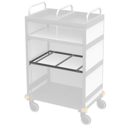 VERMOP držiakový rám pre policový hotelový vozík, 72 x 49 x 6 cm | 1 kus 