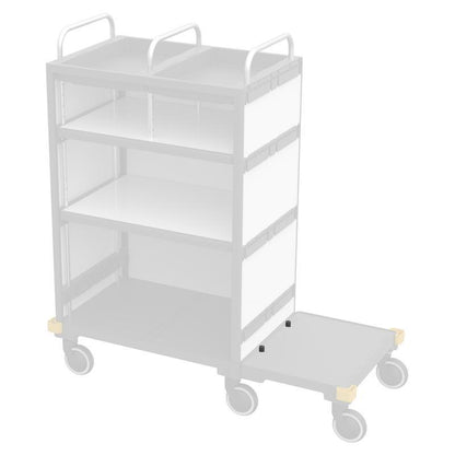 Spojka VERMOP pre montážnu dosku (súpravu), 9 x 5 x 8 cm