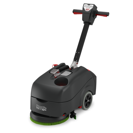 Akumulátorový umývací automat Numatic TTB1840NX-R s čistiacou kefou TenTec červený | Balenie (1 kus)