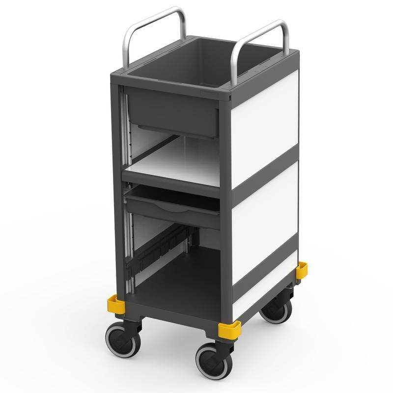 Minibar VERMOP Equipe malý znovu spustený žltý, 46 x 56 x 112 cm