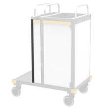 Rohová profilová lišta VERMOP so zámkom vľavo, 74 x 4 x 2 cm