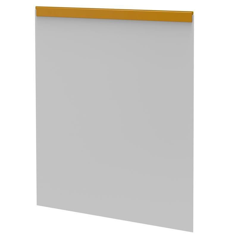 Zadný panel VERMOP H+ Toolbox Platinum White, 738 x 48 cm