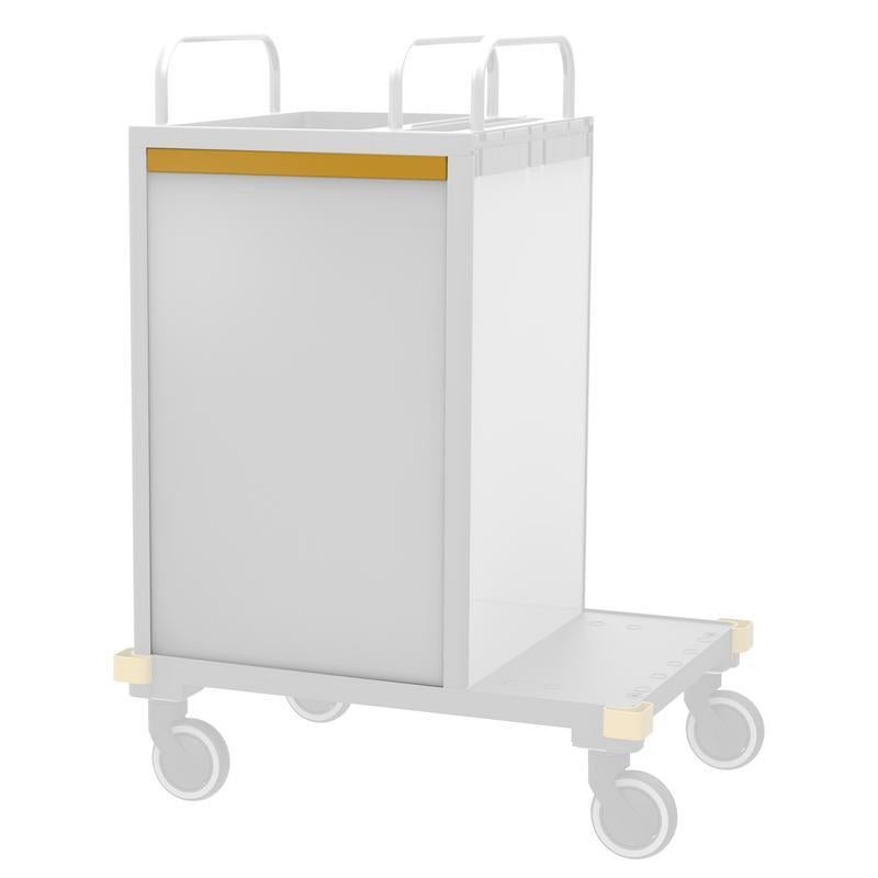 Zadný panel VERMOP H+ Toolbox Platinum White, 738 x 48 cm